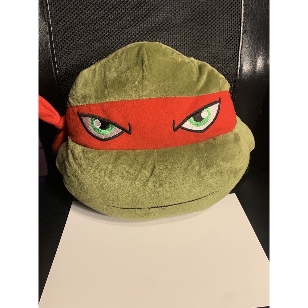 Teenage Mutant Ninja Turtles Rafael‎ Plush Head Backpack Pillow Stuffed TMNT